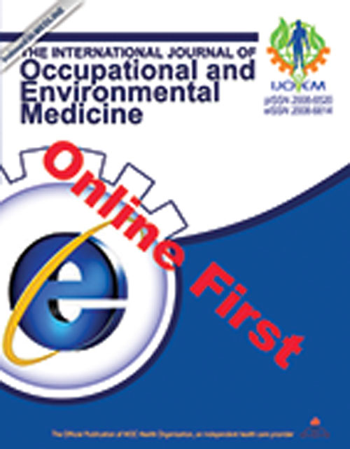 Occupational and Environmental Medicine - Volume:11 Issue: 3, Jul 2020