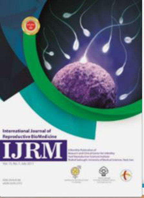 Reproductive BioMedicine - Volume:19 Issue: 12, Dec 2021