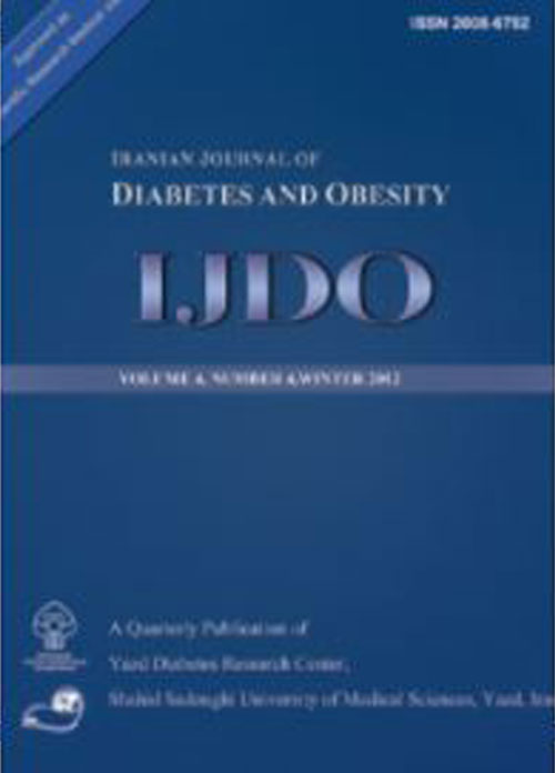 Diabetes and Obesity - Volume:14 Issue: 1, Spring 2022