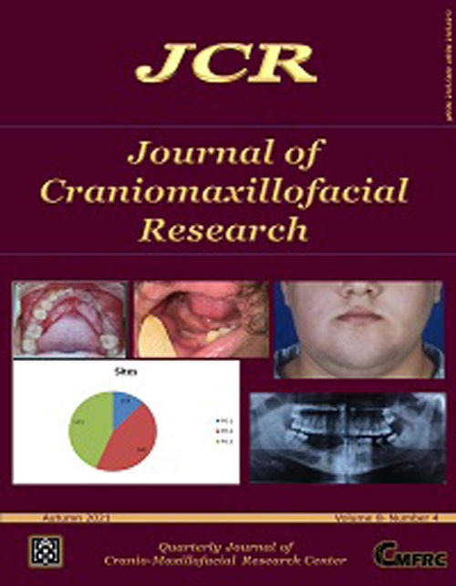 Craniomaxillofacial Research - Volume:8 Issue: 4, Autumn 2021
