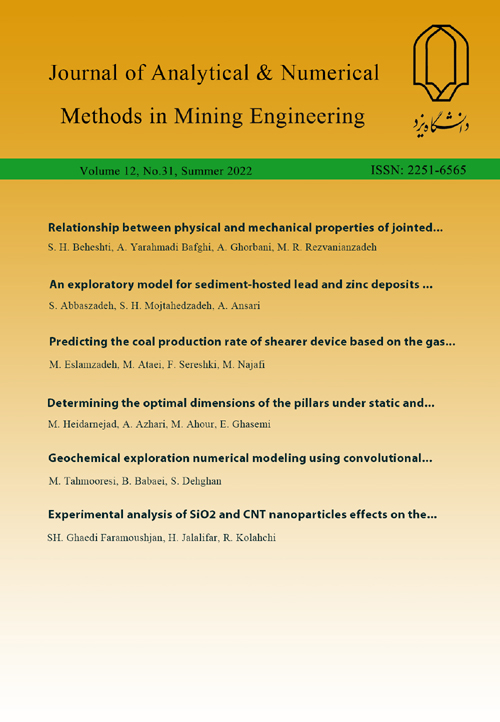 روش های تحلیلی و عددی مهندسی معدن - پیاپی 31 (Summer 2022)