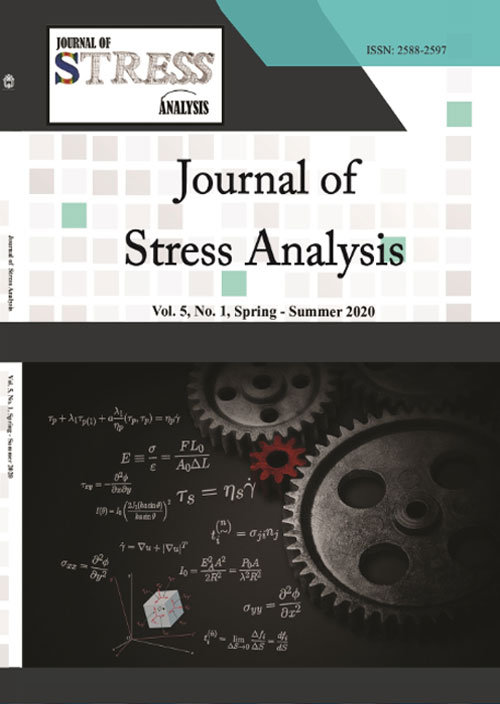 Stress Analysis - Volume:6 Issue: 2, Autumn-Winter 2021-22