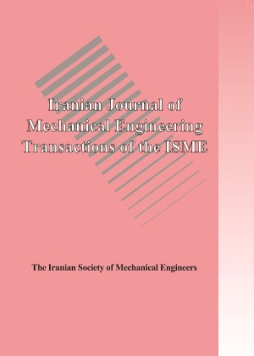 Mechanical Engineering Transactions of ISME - Volume:23 Issue: 2, Sep 2022