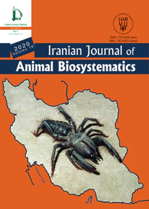 Animal Biosystematics - Volume:19 Issue: 1, Winter-Spring 2023