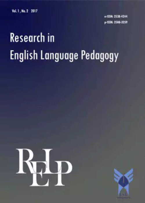 Research in English Language Pedagogy - Volume:12 Issue: 1, Winter 2024