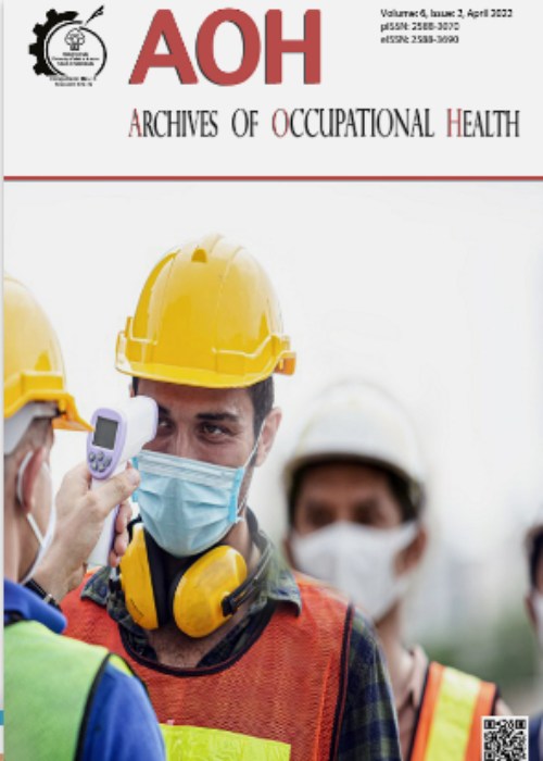 Archives Of Occupational Health - Volume:7 Issue: 1, Jan 2023