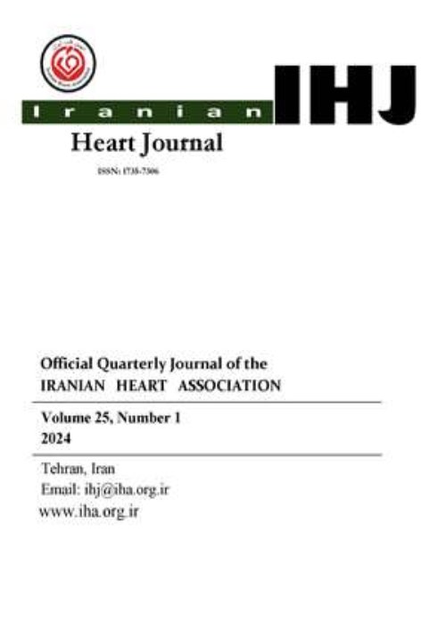 Iranian Heart Journal - Volume:25 Issue: 1, Winter 2024