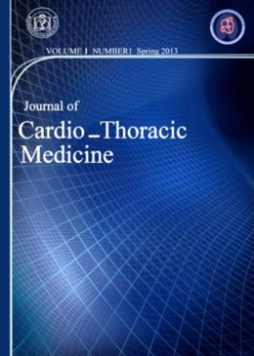 Cardio -Thoracic Medicine - Volume:11 Issue: 3, Summer 2023
