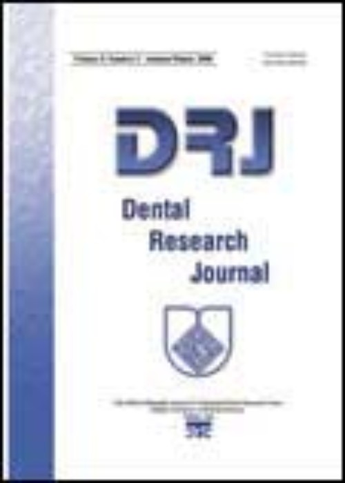 Dental Research Journal - Volume:21 Issue: 1, Jan 2024