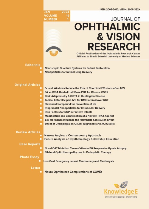 Ophthalmic and Vision Research