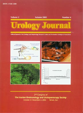 Urology Journal - Volume:2 Issue: 4, Autumn 2005