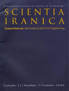 Scientia Iranica - Volume:13 Issue: 3, 2006