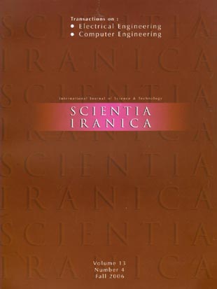 Scientia Iranica - Volume:13 Issue: 4, 2007
