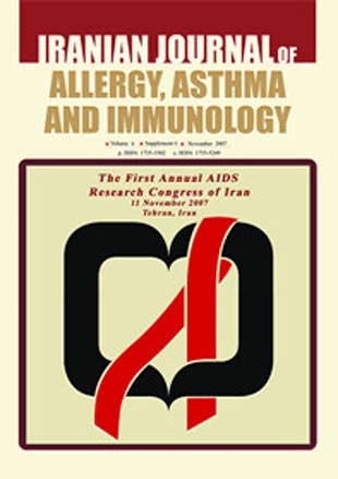 Allergy, Asthma and Immunology - Volume:7 Issue: 1, Mar 2008