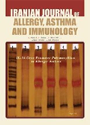 Allergy, Asthma and Immunology - Volume:6 Issue: 2, Jun 2007