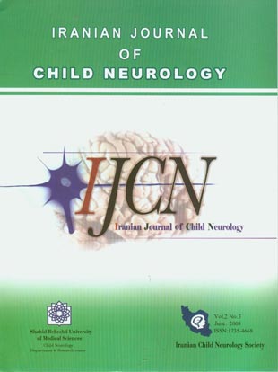 Child Neurology - Volume:2 Issue: 3, Summer 2008