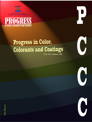 Progress in Color, Colorants and Coatings - Volume:2 Issue: 2, Summer 2009