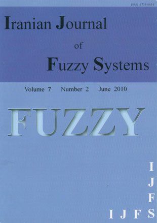 fuzzy systems - Volume:7 Issue: 2, Jun 2010
