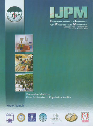 Preventive Medicine - Volume:1 Issue: 2, Spring 2010