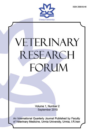 Veterinary Research Forum - Volume:1 Issue: 2, Summer 2010