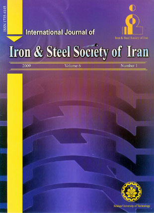Iron and steel society of Iran - Volume:6 Issue: 1, Winter and Spring 2009