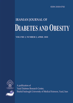 Diabetes and Obesity - Volume:2 Issue: 2, Summer 2010