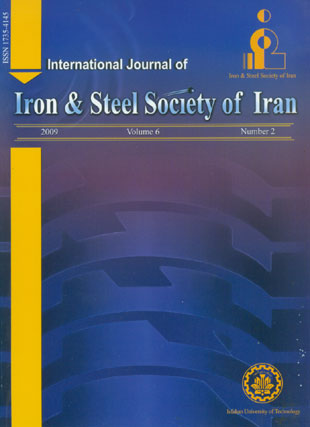 Iron and steel society of Iran - Volume:6 Issue: 2, Summer and Autumn 2009