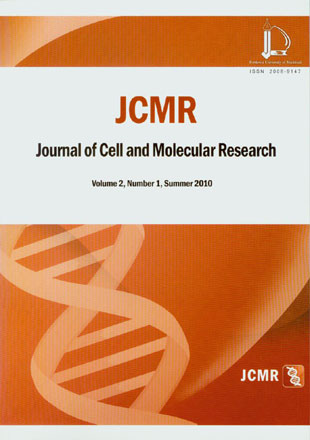 Cell and Molecular Research - Volume:2 Issue: 1, Summer and Autumn 2010