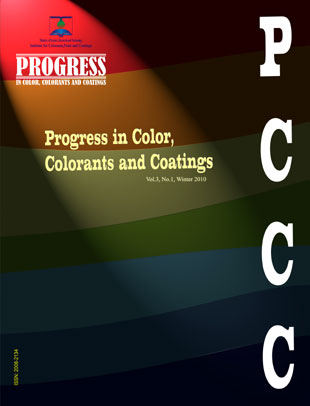 Progress in Color, Colorants and Coatings - Volume:3 Issue: 1, Winter 2010