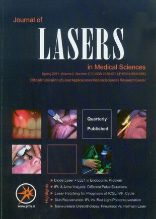 Lasers in Medical Sciences - Volume:2 Issue: 2, Spring 2011