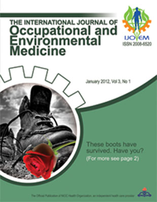 Occupational and Environmental Medicine - Volume:2 Issue: 3, July 2011