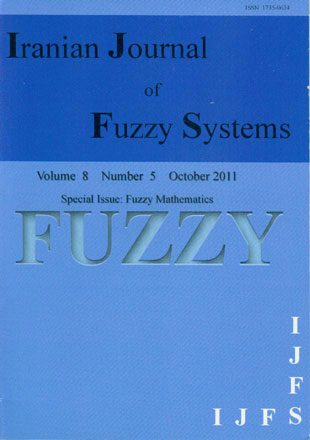 fuzzy systems - Volume:8 Issue: 5, Oct 2011