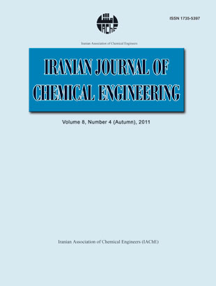 Chemical Engineering - Volume:8 Issue: 4, Autumn2011