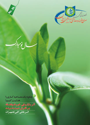 انجمن صنایع شوینده بهداشتی و آرایشی ایران - پیاپی 39 (تابستان 1390)