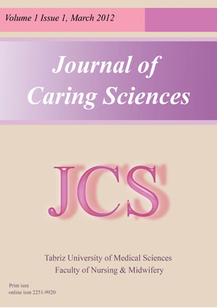 Caring Sciences - Volume:1 Issue: 1, Mar 2012