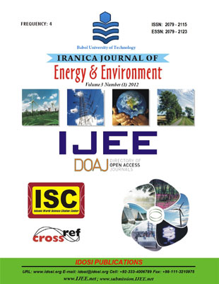 Energy & Environment - Volume:3 Issue: 1, Winter 2012