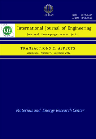 Engineering - Volume:25 Issue: 4, Dec 2012