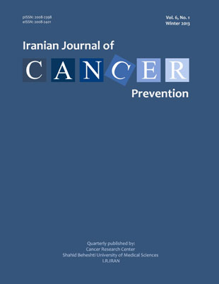Cancer Management - Volume:6 Issue: 1, Winter2013