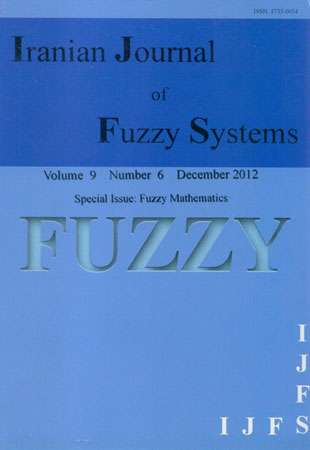 fuzzy systems - Volume:9 Issue: 6, Dec 2012