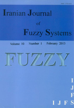 fuzzy systems - Volume:10 Issue: 1, Feb 2013