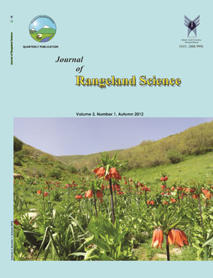 Rangeland Science - Volume:3 Issue: 1, Aut 2012
