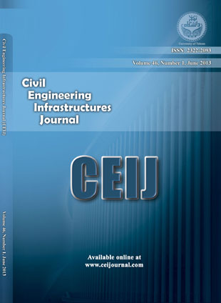 Civil Engineering Infrastructures Journal - Volume:46 Issue: 2, Jun 2013