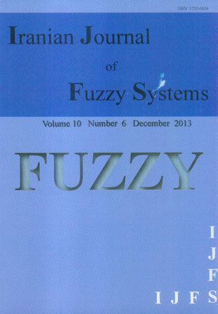 fuzzy systems - Volume:10 Issue: 6, Dec 2013