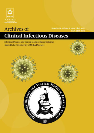 Archives of Clinical Infectious Diseases - Volume:8 Issue: 3, Jul 2013