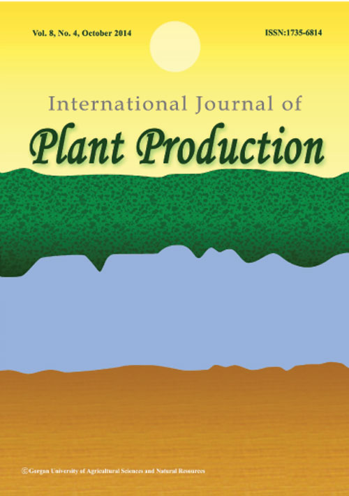 Plant Production - Volume:8 Issue: 4, Oct 2014