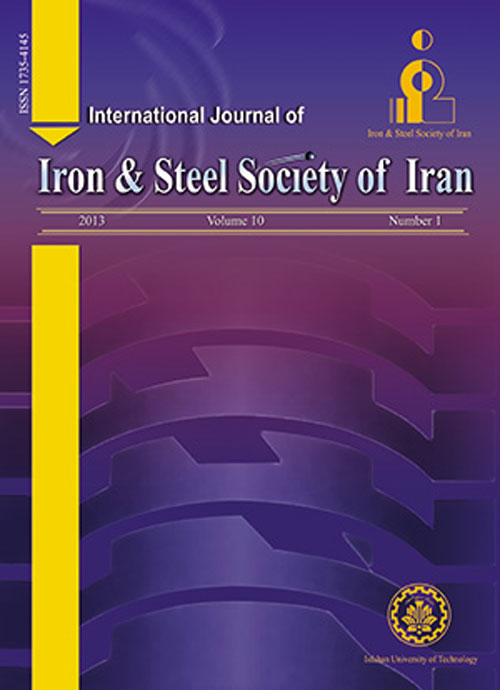 Iron and steel society of Iran - Volume:10 Issue: 2, Summer and Autumn 2013