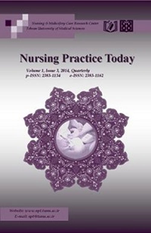 Nursing Practice Today - Volume:1 Issue: 3, Summer 2014