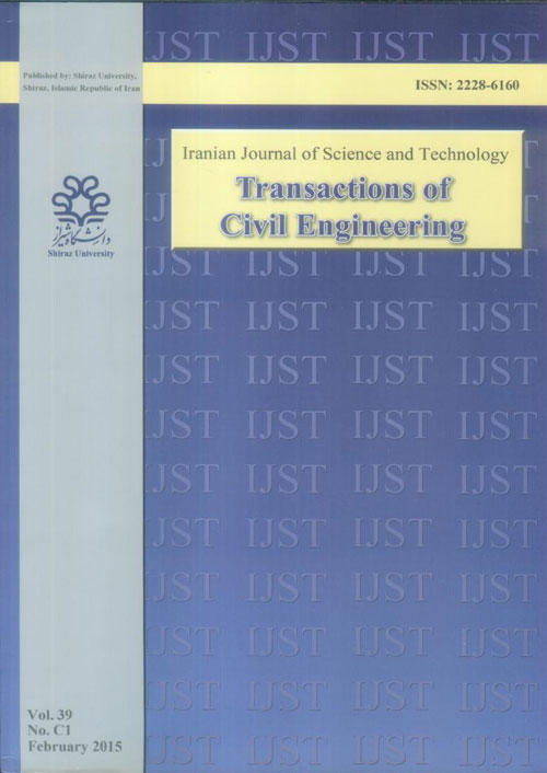 Science and Technology Transactions of Civil Engineering - Volume:39 Issue: 1, 2015