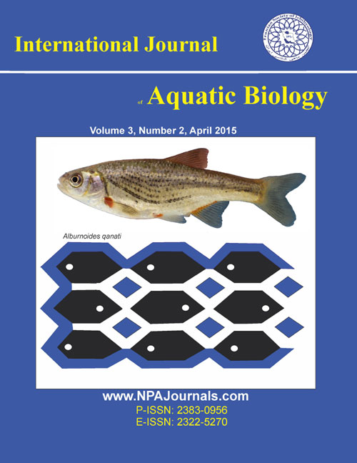 International Journal of Aquatic Biology - Volume:3 Issue: 2, Apr 2015