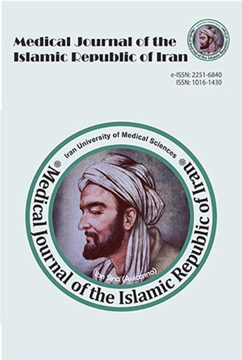 Medical Journal Of the Islamic Republic of Iran - Volume:29 Issue: 1, Winter 2015